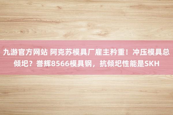 九游官方网站 阿克苏模具厂雇主矜重！冲压模具总倾圯？誉辉8566模具钢，抗倾圯性能是SKH